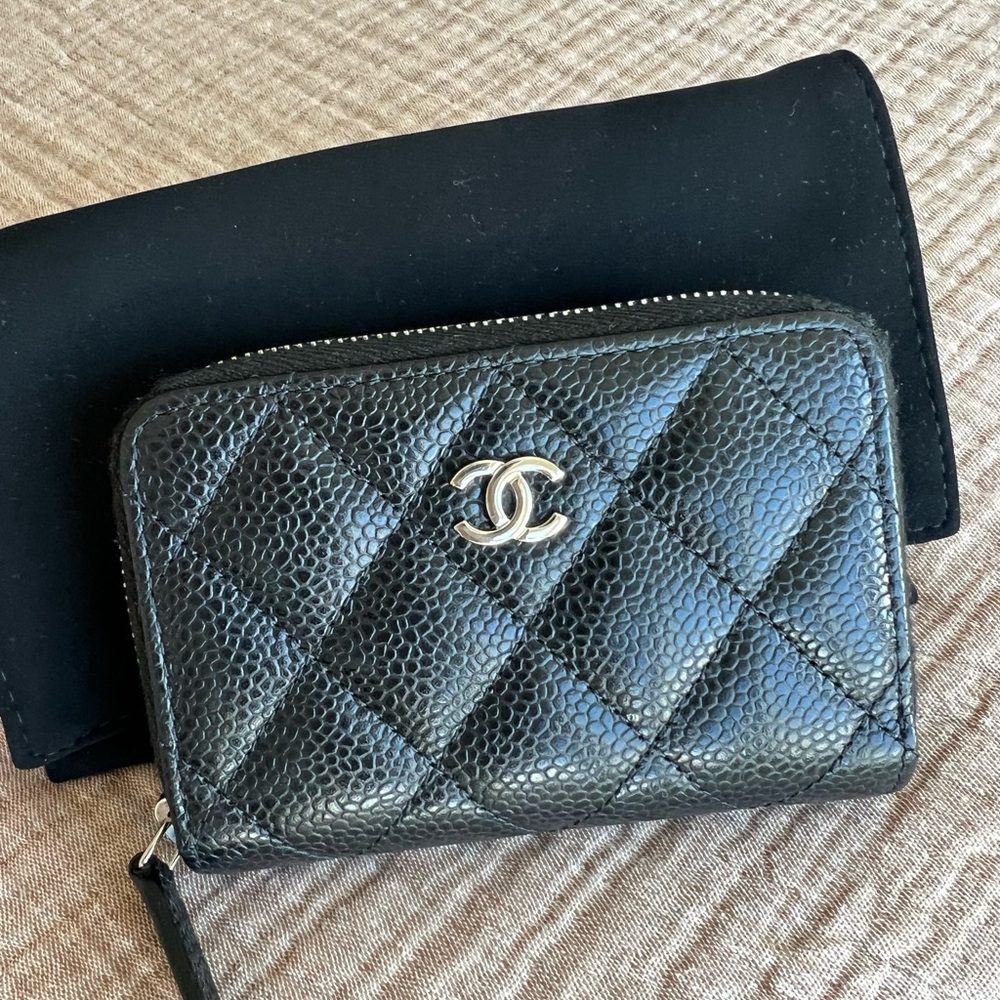 Chanel Zippy Coin Wallet